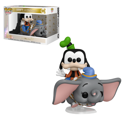 POP Rides #105 Walt Disney World 50 - Goofy at the Dumbo the Flying Elephant Attraction