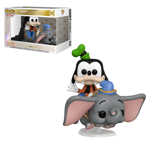 POP Rides #105 Walt Disney World 50 - Goofy at the Dumbo the Flying Elephant Attraction