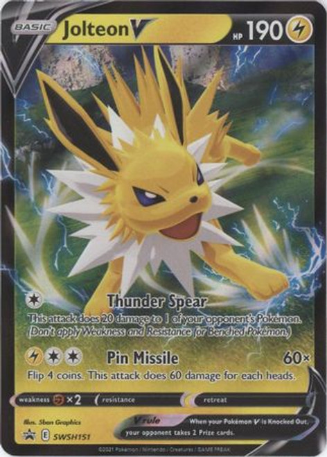 Sword & Shield Promo SWSH151 Jolteon V