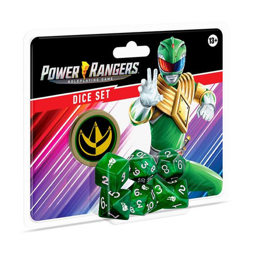 Power Rangers RPG: Green Dice Set