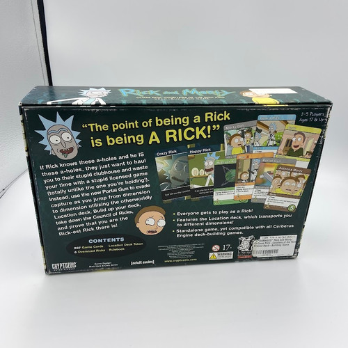 *DAMAGED* Rick and Morty: Close Rick-Counters of the Rick Kind Deck-Building Game