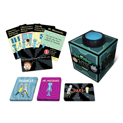 *DAMAGED* Rick and Morty: Mr. Meeseeks' Box o' Fun Dice and Dares Game