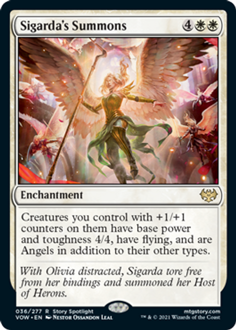 Sigarda's Summons | Innistrad: Crimson Vow