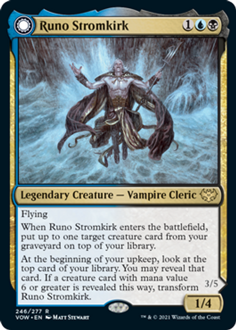 Runo Stromkirk // Krothuss, Lord of the Deep | Innistrad: Crimson Vow