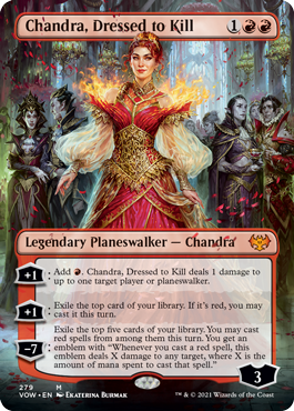 Chandra, Dressed to Kill (Borderless Art)