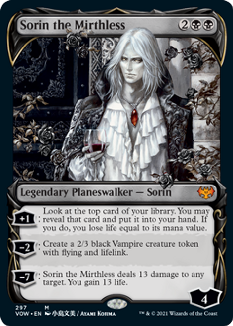 Sorin the Mirthless (Fang Frame) | Innistrad: Crimson Vow