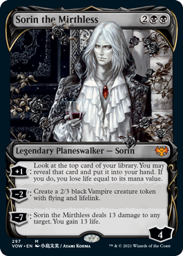 Sorin the Mirthless (Fang Frame)