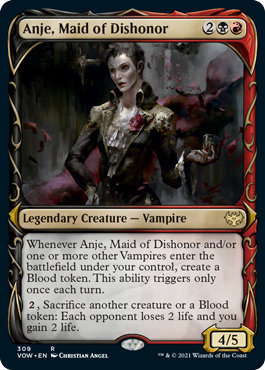 Anje, Maid of Dishonor (Fang Frame)
