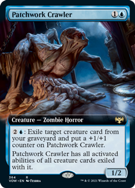 Patchwork Crawler (Extended Art) | Innistrad: Crimson Vow