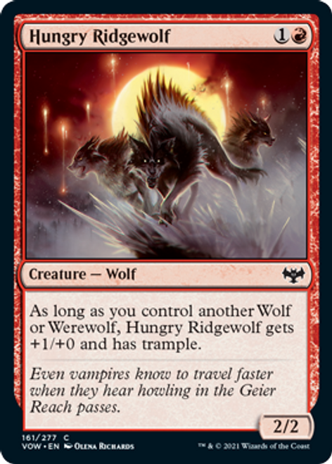 Hungry Ridgewolf | Innistrad: Crimson Vow