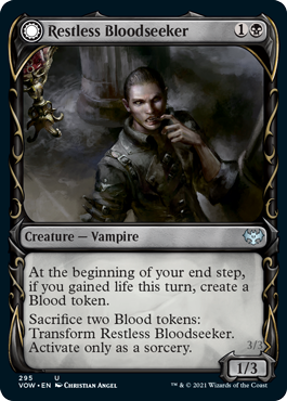 Restless Bloodseeker // Bloodsoaked Reveler (Fang Frame)