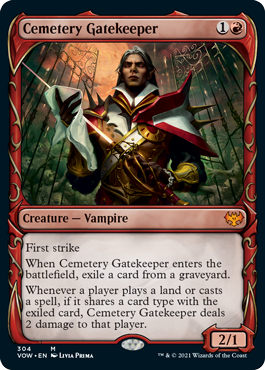 Cemetery Gatekeeper (Fang Frame)