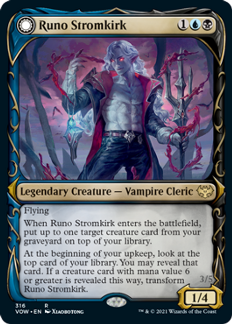 Runo Stromkirk // Krothuss, Lord of the Deep (Fang Frame) | Innistrad: Crimson Vow