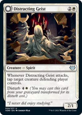 Distracting Geist // Clever Distraction (foil)