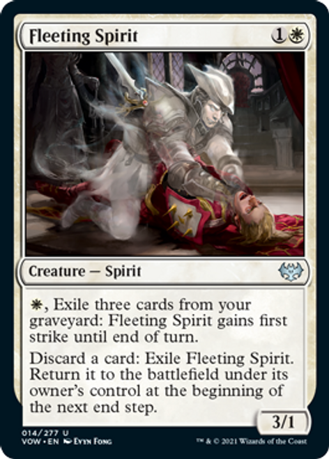 Fleeting Spirit (foil) | Innistrad: Crimson Vow