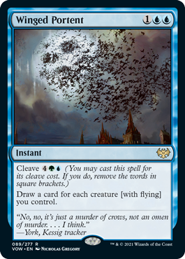 Winged Portent (foil)