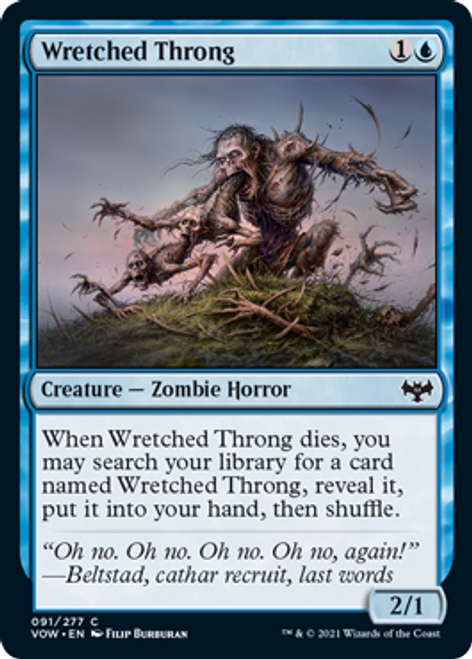 Wretched Throng (foil) | Innistrad: Crimson Vow
