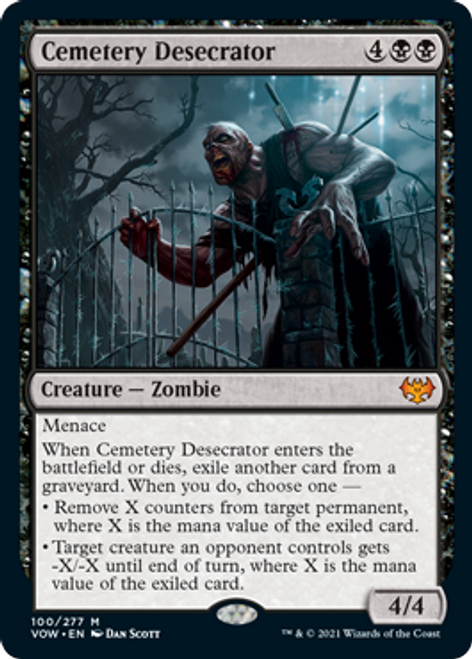 Cemetery Desecrator (foil) | Innistrad: Crimson Vow