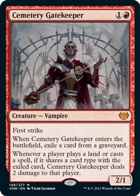 Cemetery Gatekeeper (foil) | Innistrad: Crimson Vow