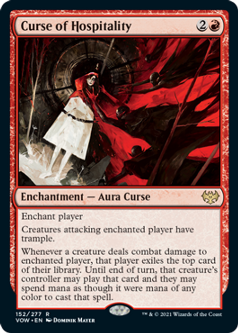 Curse of Hospitality (foil) | Innistrad: Crimson Vow