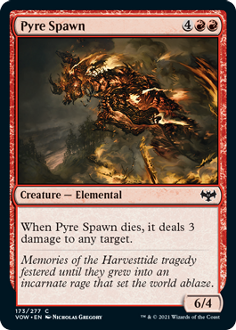 Pyre Spawn (foil) | Innistrad: Crimson Vow