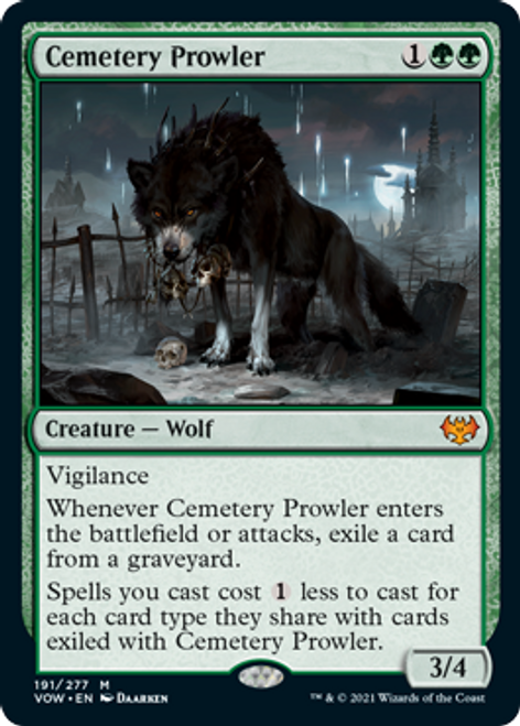 Cemetery Prowler (foil) | Innistrad: Crimson Vow