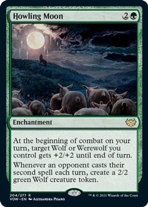 Howling Moon (foil) | Innistrad: Crimson Vow