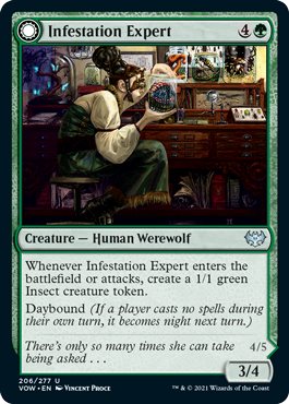 Infestation Expert // Infested Werewolf (foil)