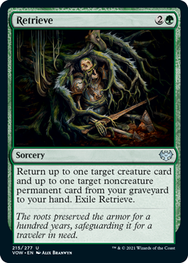Retrieve (foil)