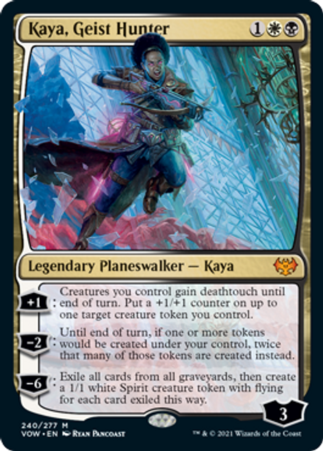 Kaya, Geist Hunter (foil) | Innistrad: Crimson Vow