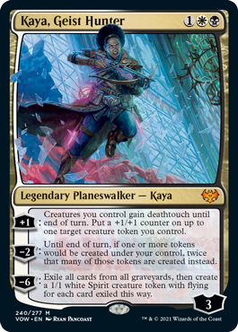 Kaya, Geist Hunter (foil)