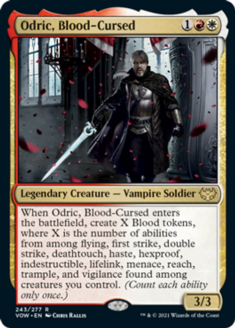 Odric, Blood-Cursed (foil) | Innistrad: Crimson Vow