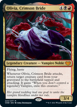 Olivia, Crimson Bride (foil)