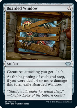 Boarded Window (foil)