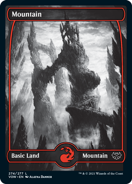 Mountain (Extended Art) (#274) (foil)