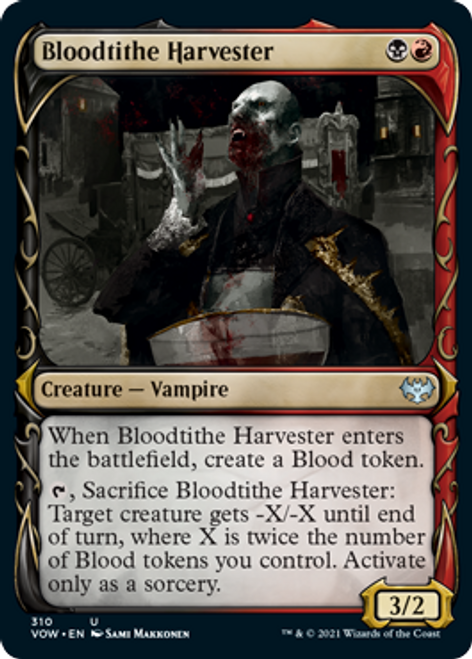 Bloodtithe Harvester (Fang Frame) (foil) | Innistrad: Crimson Vow