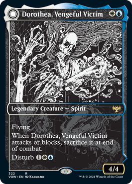 Dorothea, Vengeful Victim // Dorothea's Retribution (Eternal Night) (foil)