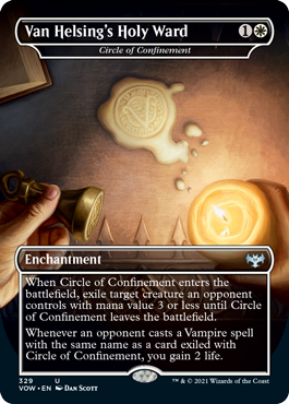 Circle of Confinement [Van Helsing's Holy Ward] (Dracula Series) (foil)