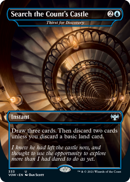 Thirst for Discovery [Search the Count's Castle] (Dracula Series) (foil)