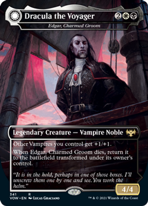 Edgar, Charmed Groom [Dracula the Voyager] (Dracula Series) (foil) | Innistrad: Crimson Vow