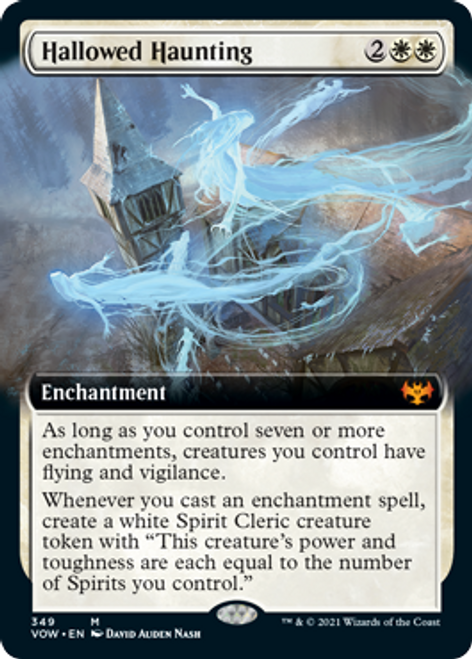 Hallowed Haunting (Extended Art) (foil) | Innistrad: Crimson Vow