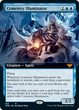 Cemetery Illuminator (Extended Art) (foil)