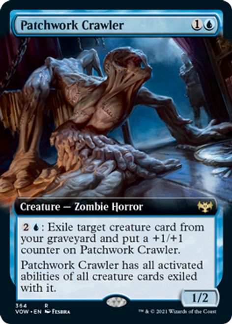 Patchwork Crawler (Extended Art) (foil) | Innistrad: Crimson Vow