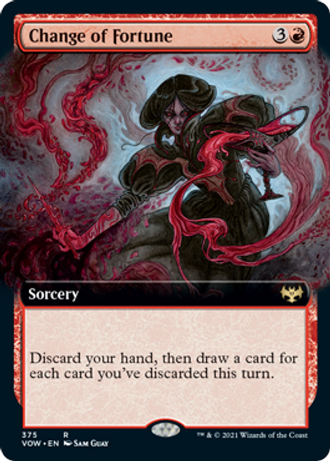 Change of Fortune (Extended Art) (foil) | Innistrad: Crimson Vow