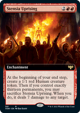 Stensia Uprising (Extended Art) (foil)