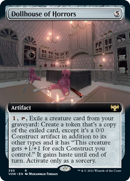 Dollhouse of Horrors (Extended Art) (foil)