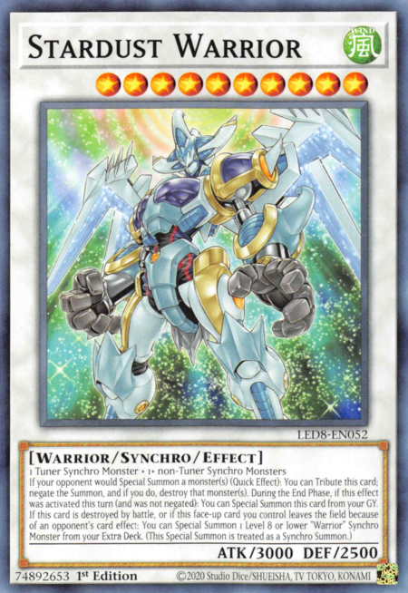 LED8-EN052 Stardust Warrior