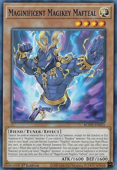 BODE-EN021 Maginificent Magikey Mafteal