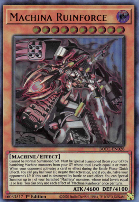 BODE-EN028 Machina Ruinforce