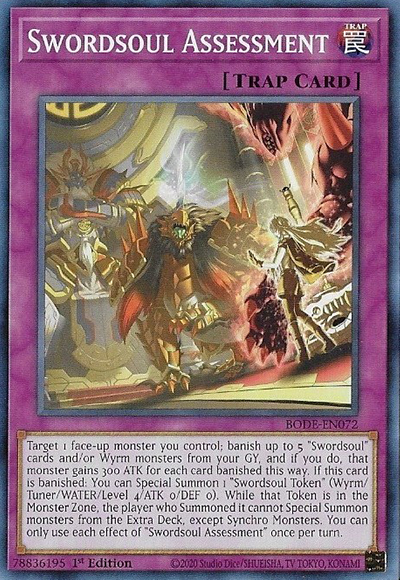BODE-EN072 Swordsoul Assessment